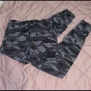 Camo cargo pants
